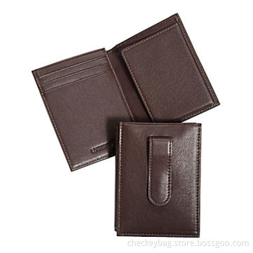 Money clip card holder